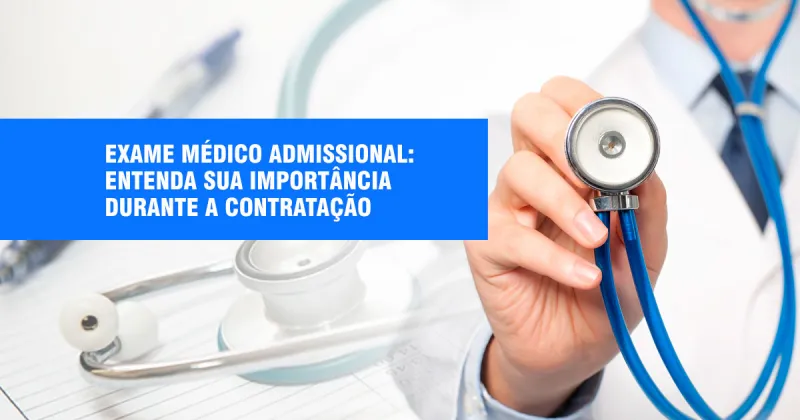 Exame admissional ocupacional